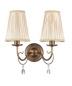 Onli Bronzo Applique 2 Luci "Delia" E14